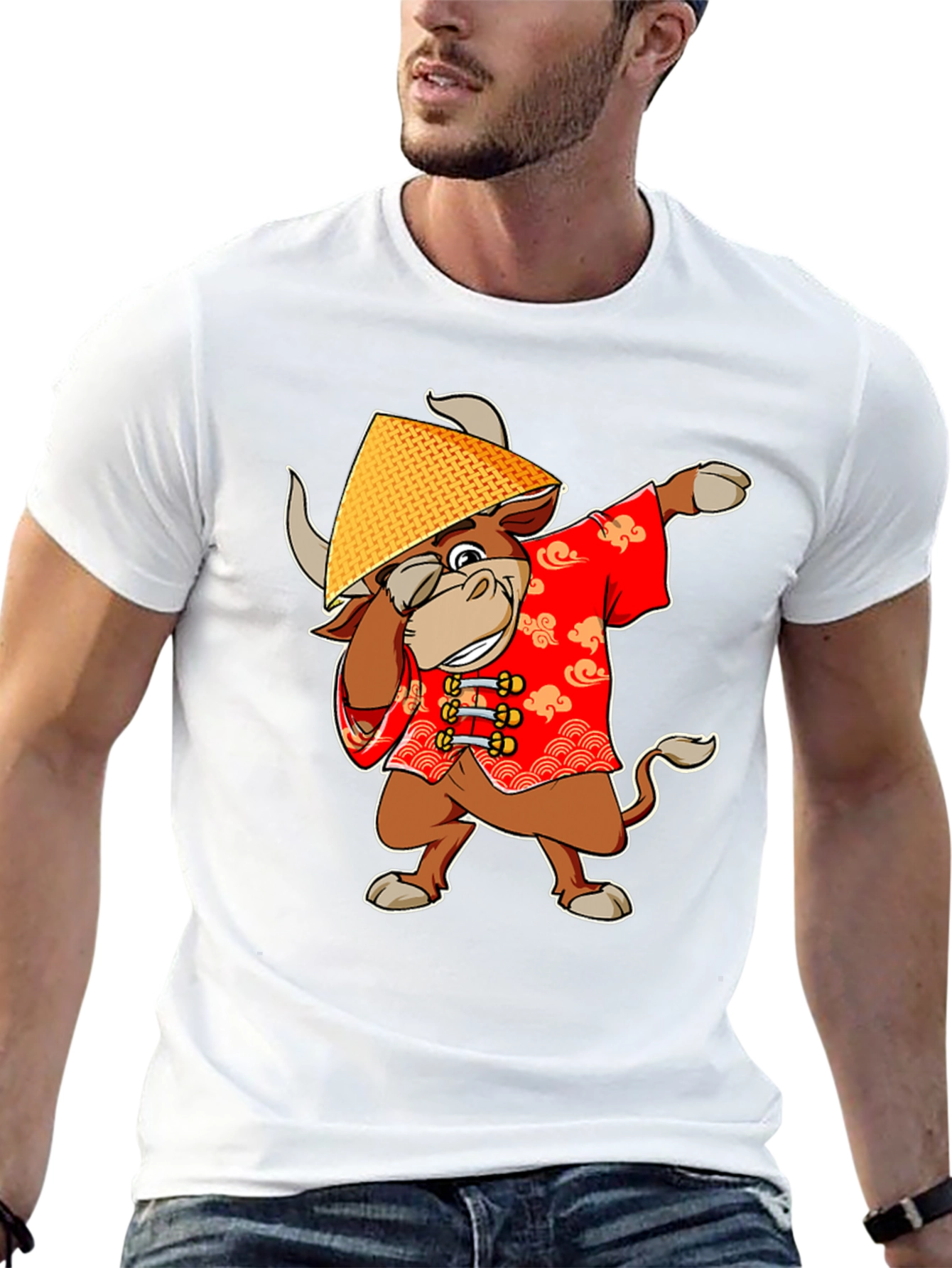 Year of the Ox Dabbing Graphic Tee