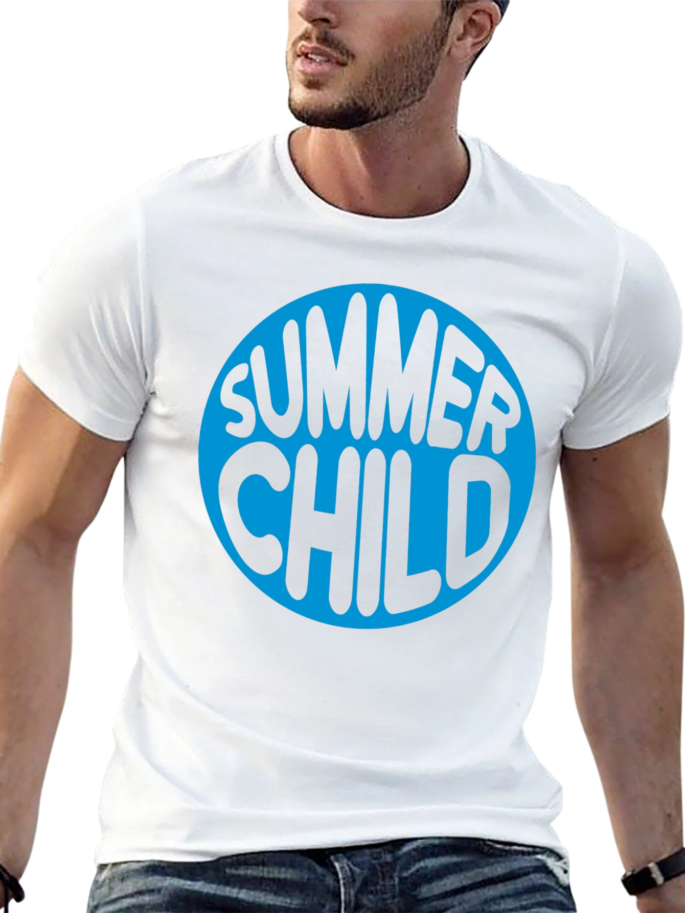 Summer Child Black T-Shirt
