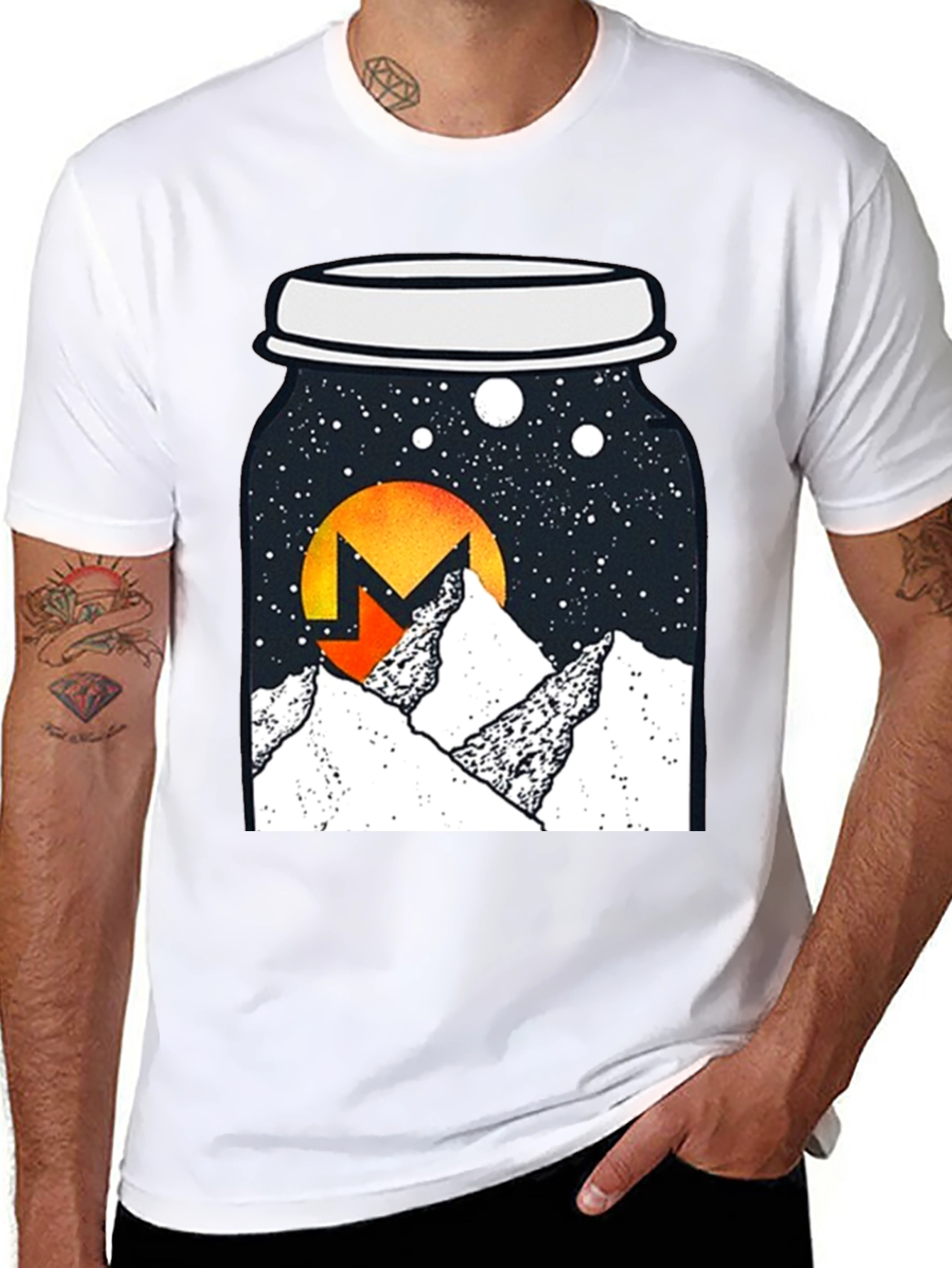 Monero Moon Jar T-Shirt