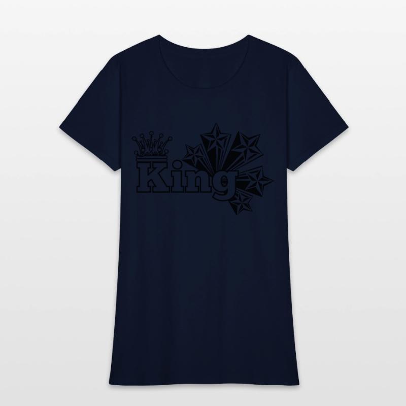 King stars and crown