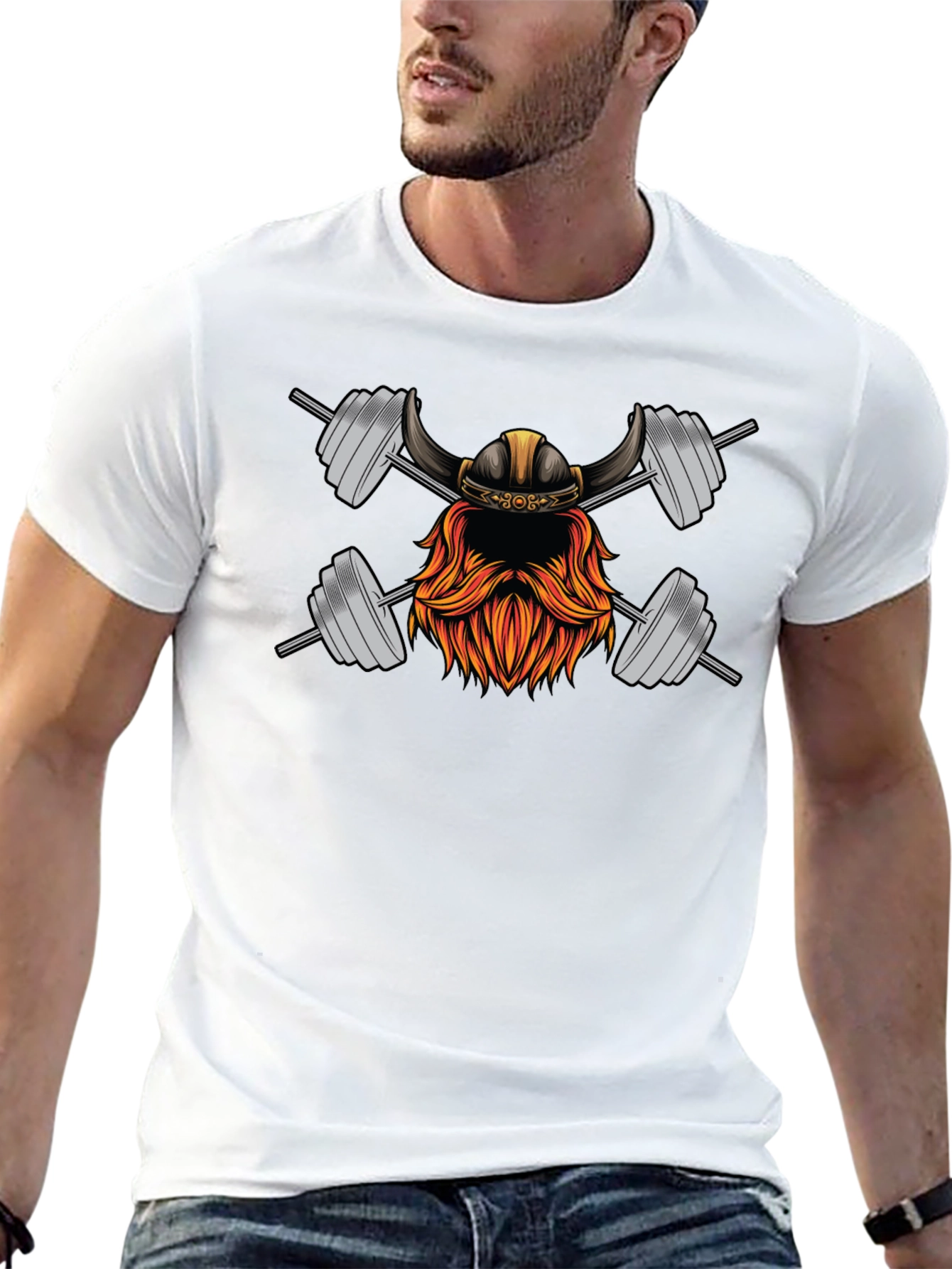 Viking Gym Warrior Black T-Shirt
