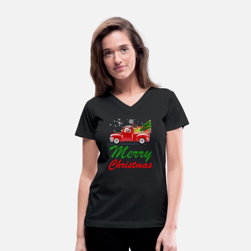 Merry Christmas Car With Christmas Tree Xmas Wear