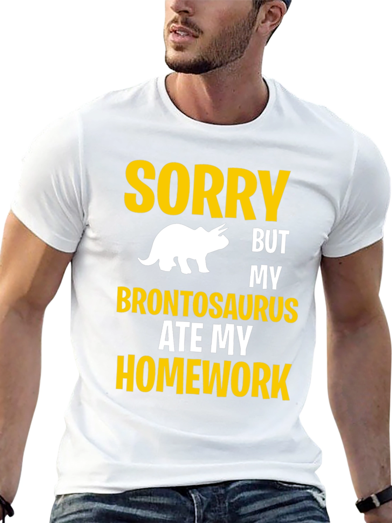 Sorry My Brontosaurus Ate My Homework T-Shirt