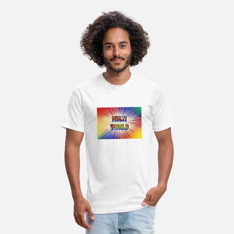 Multi shades print ,multi world
