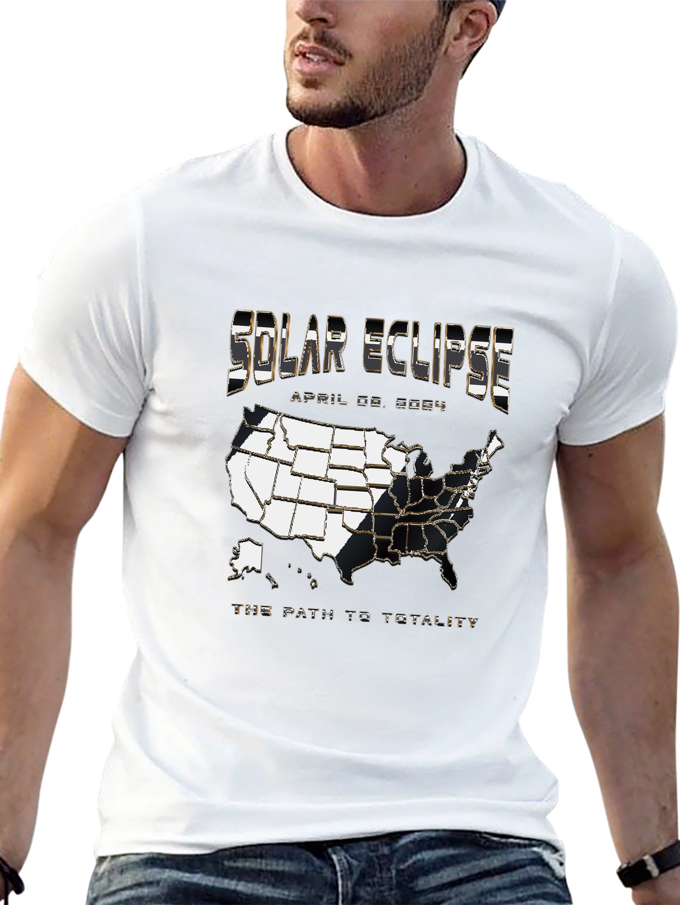 Solar Eclipse April 8th 2024 T-Shirt