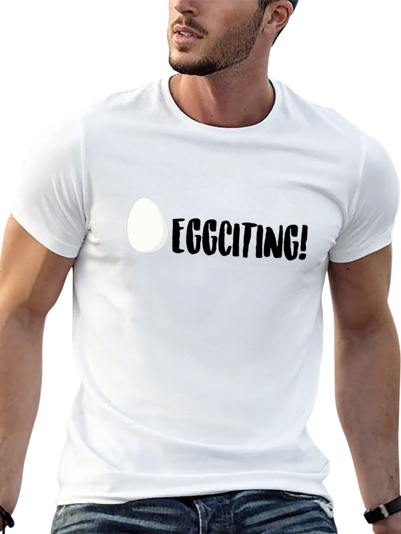 Eggciting T-Shirt - Funny Egg Pun Tee