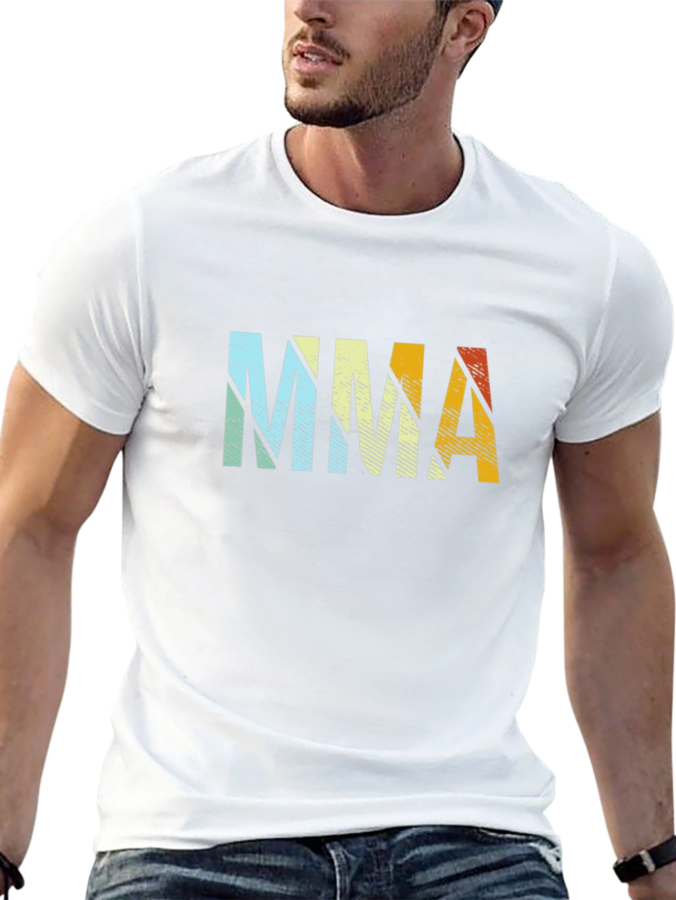 MMA Retro Graphic T-Shirt
