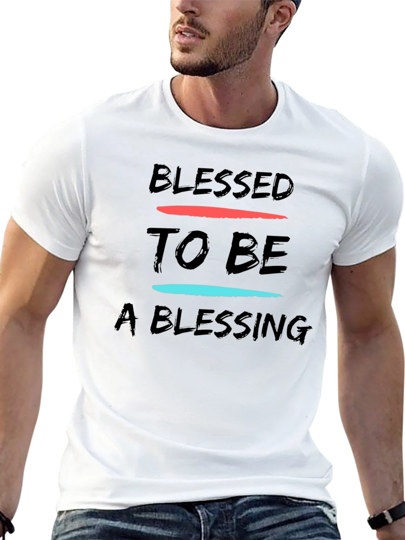 Blessed to be a Blessing Black T-Shirt