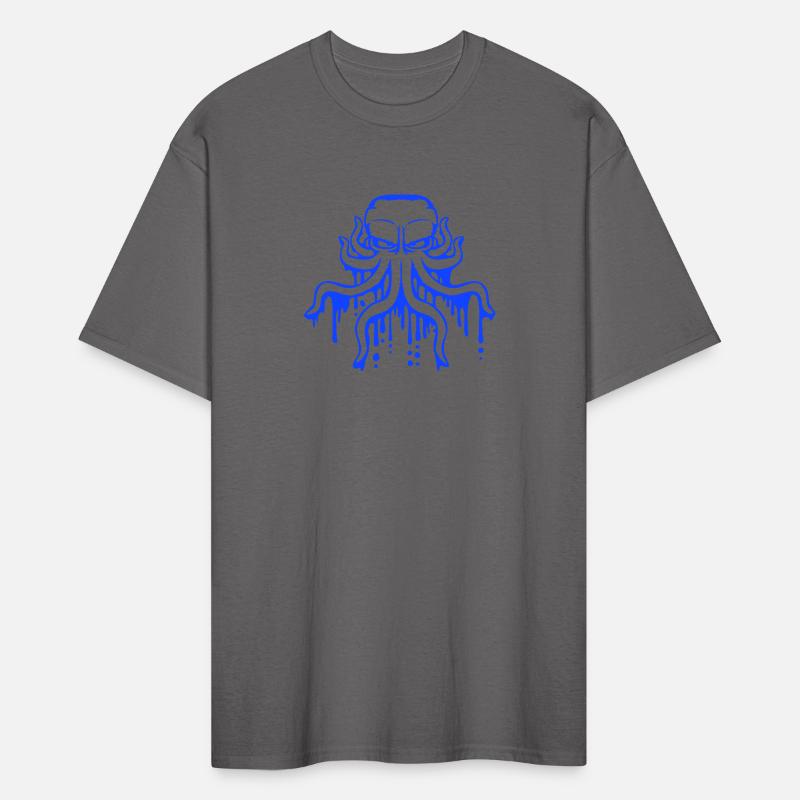 Octopus cool ink graffiti drop spray paint squid