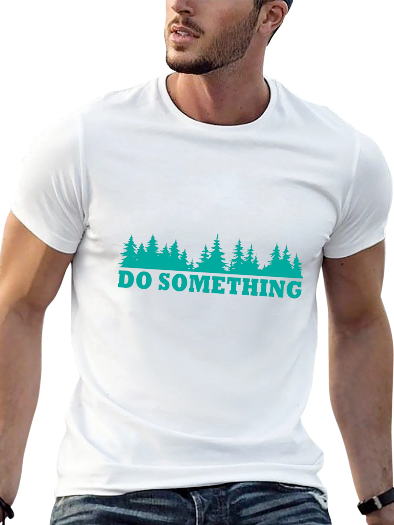 Nature Inspired Tee: Do Something T-Shirt