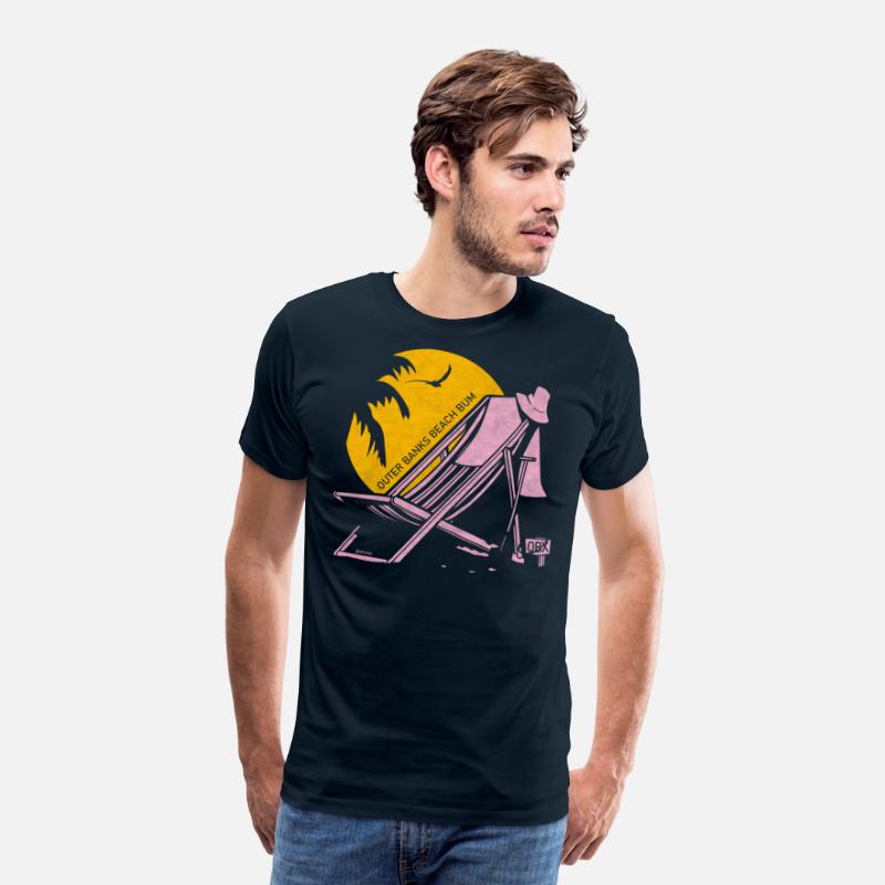 Outer Banks Beach Bum OBX Pink Vintage