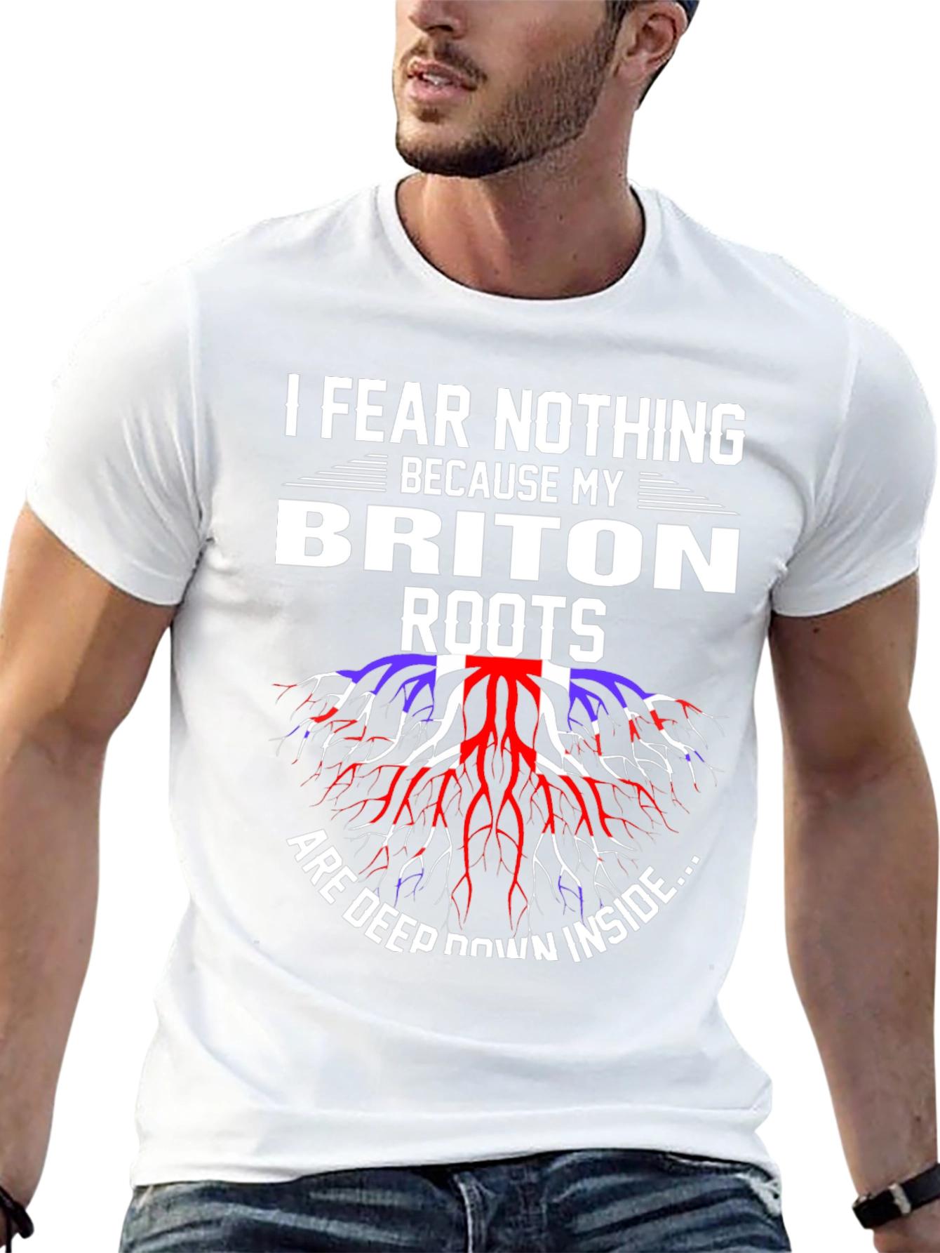 Briton Roots T-Shirt - I Fear Nothing