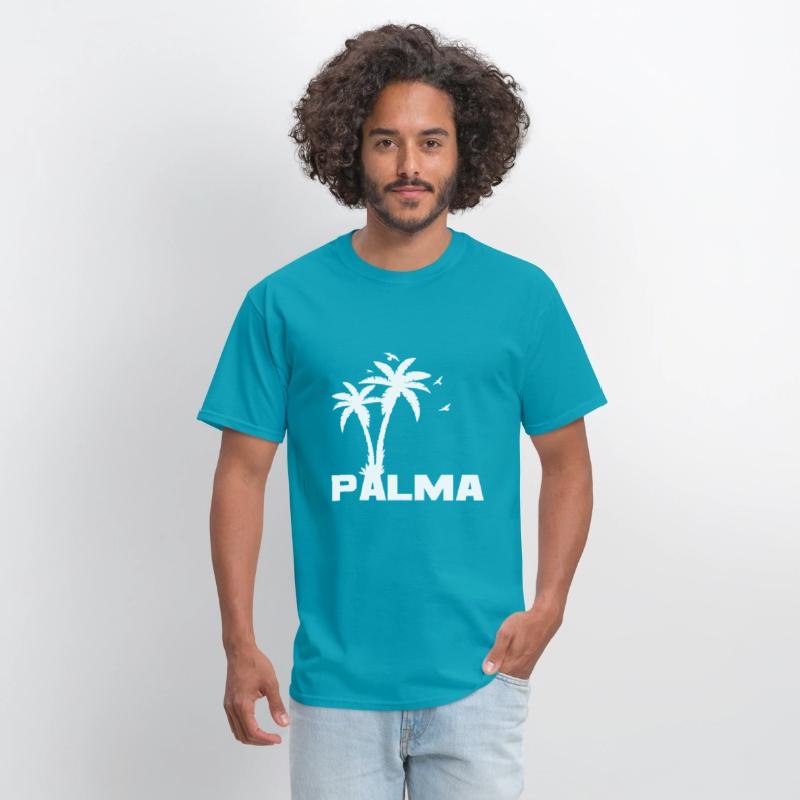 Palma de Mallorca Palm Trees Spain Vacation