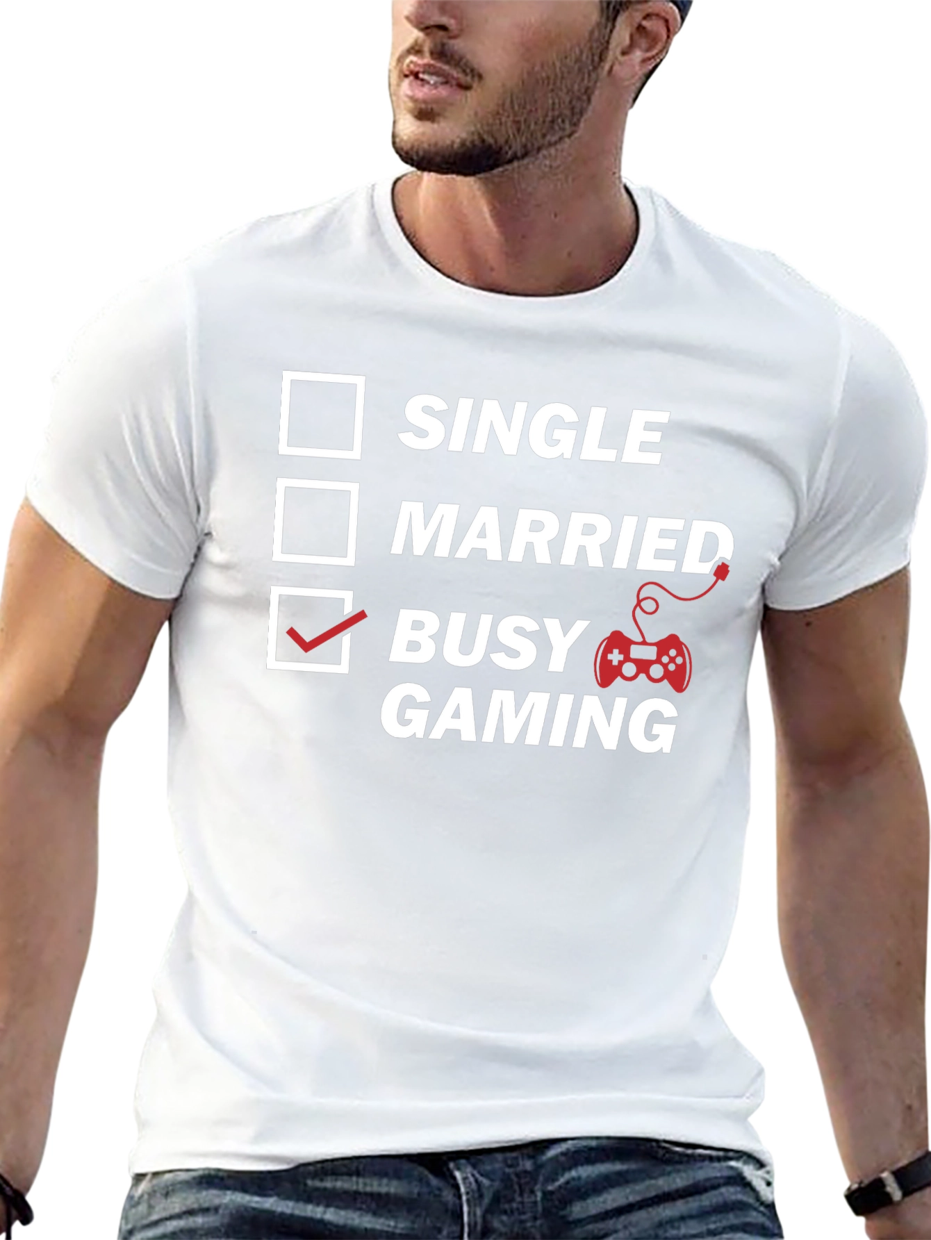 Busy Gaming T-Shirt - Gamer Lifestyle Tee