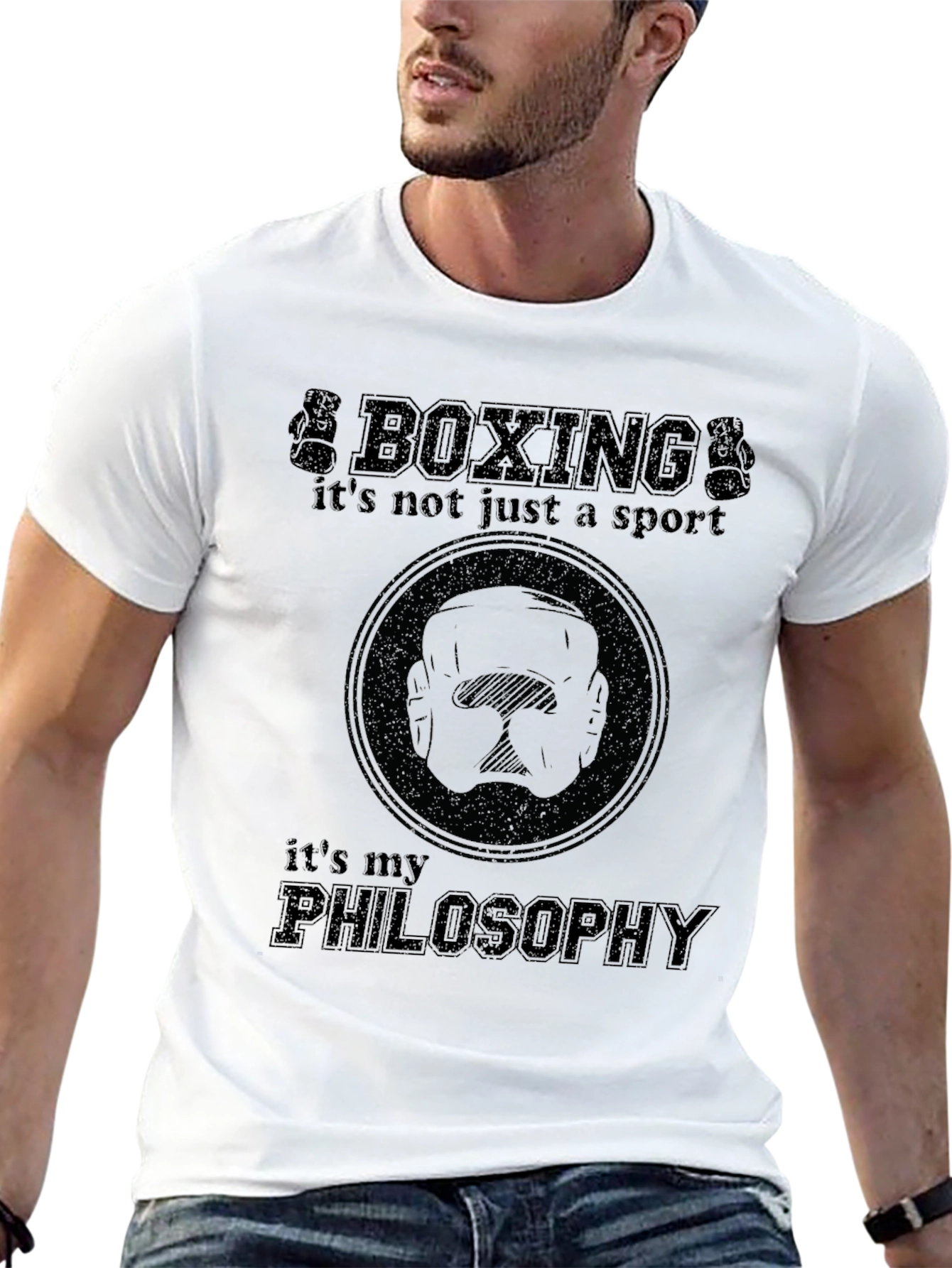 Boxing Philosophy Graphic T-Shirt