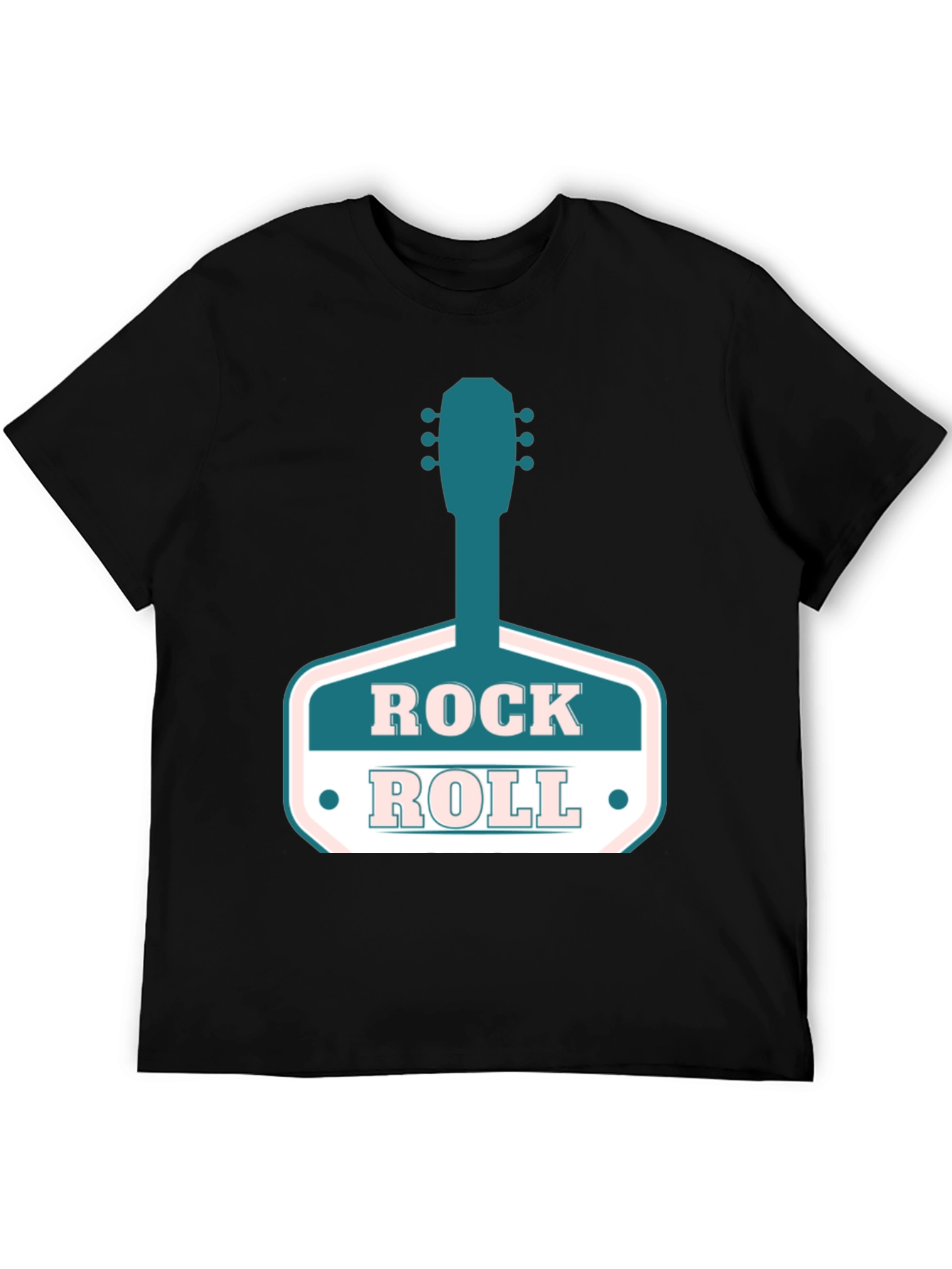 Rock and Roll Guitar Graphic T-Shirt