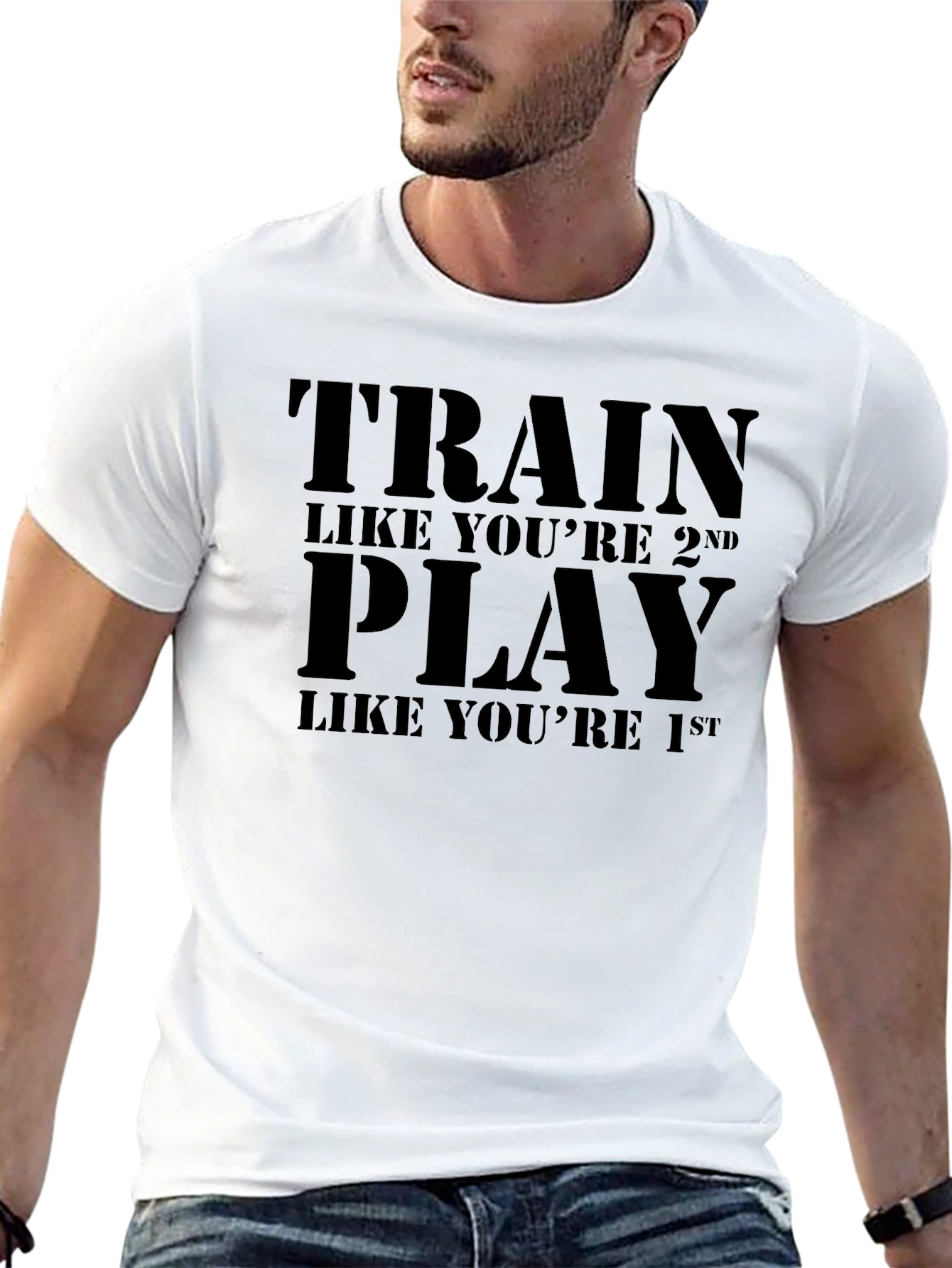 Train Like Youre 2nd Play T-Shirt