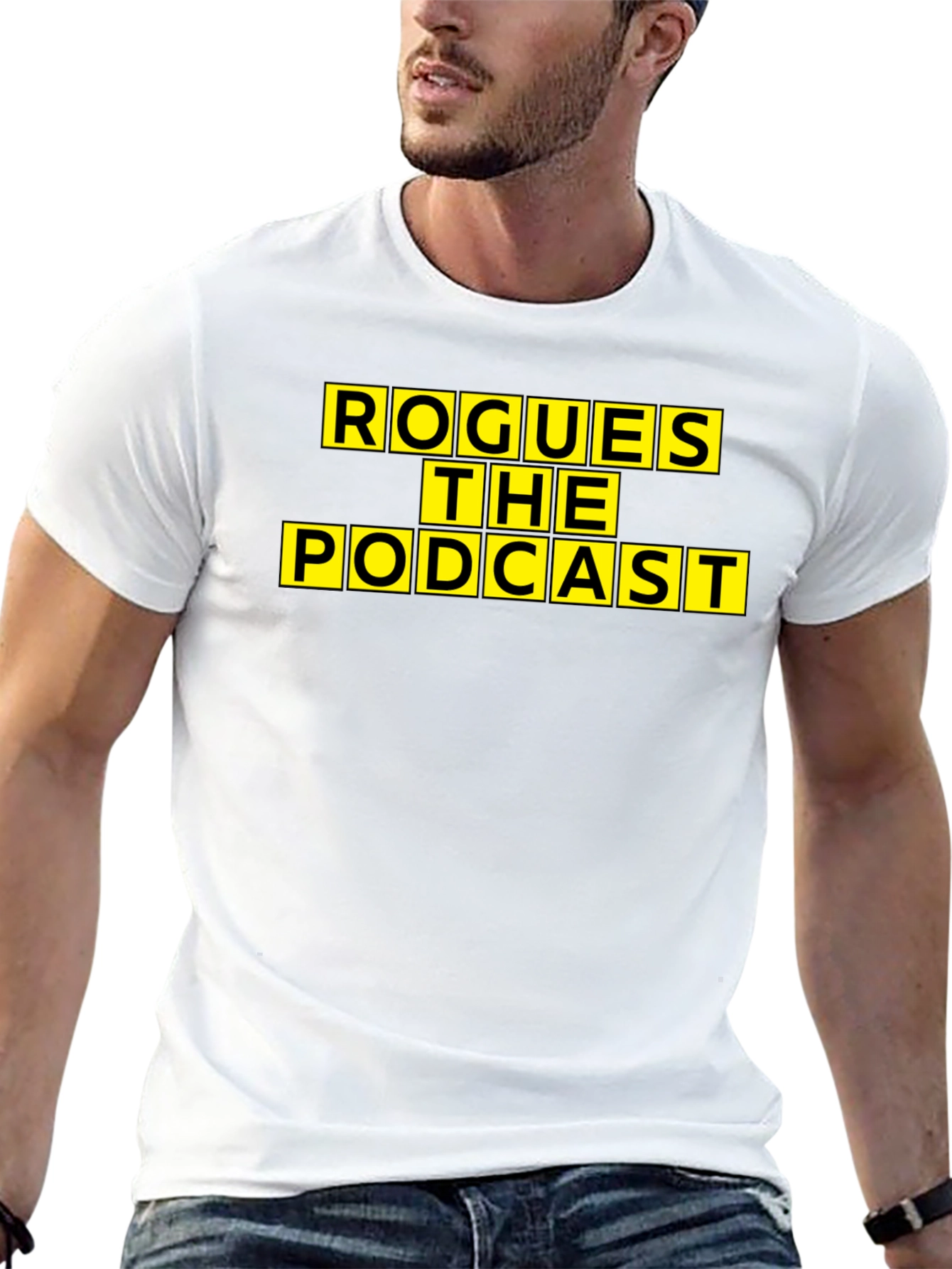 Rogues The Podcast Graphic Tee - Black