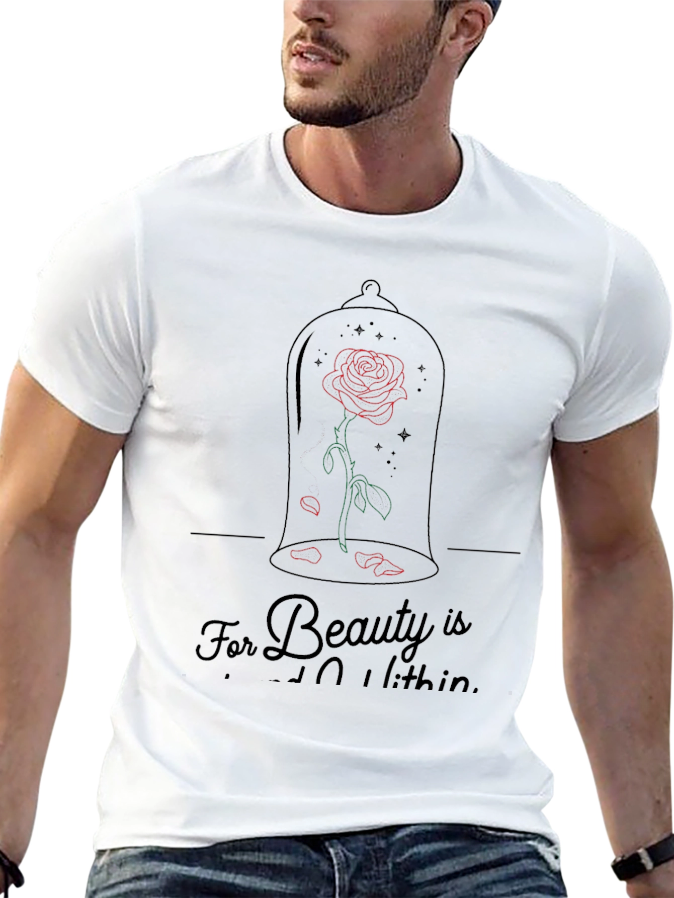 Beauty & The Beast Rose T-Shirt