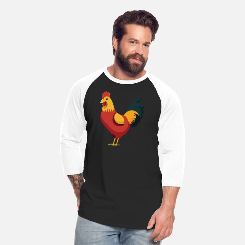 Retro Style Cute Chicken Rooster