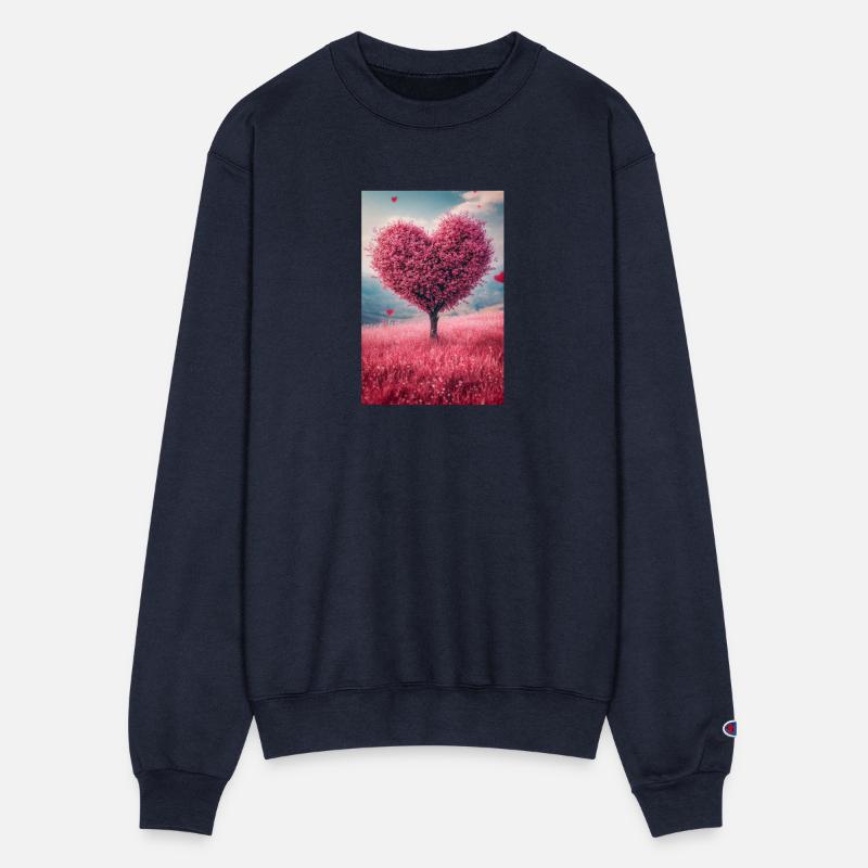 Romantic Heart Tree in Bloom