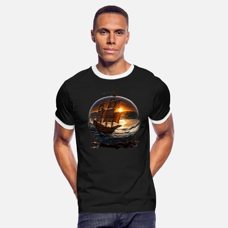Ship in the glass