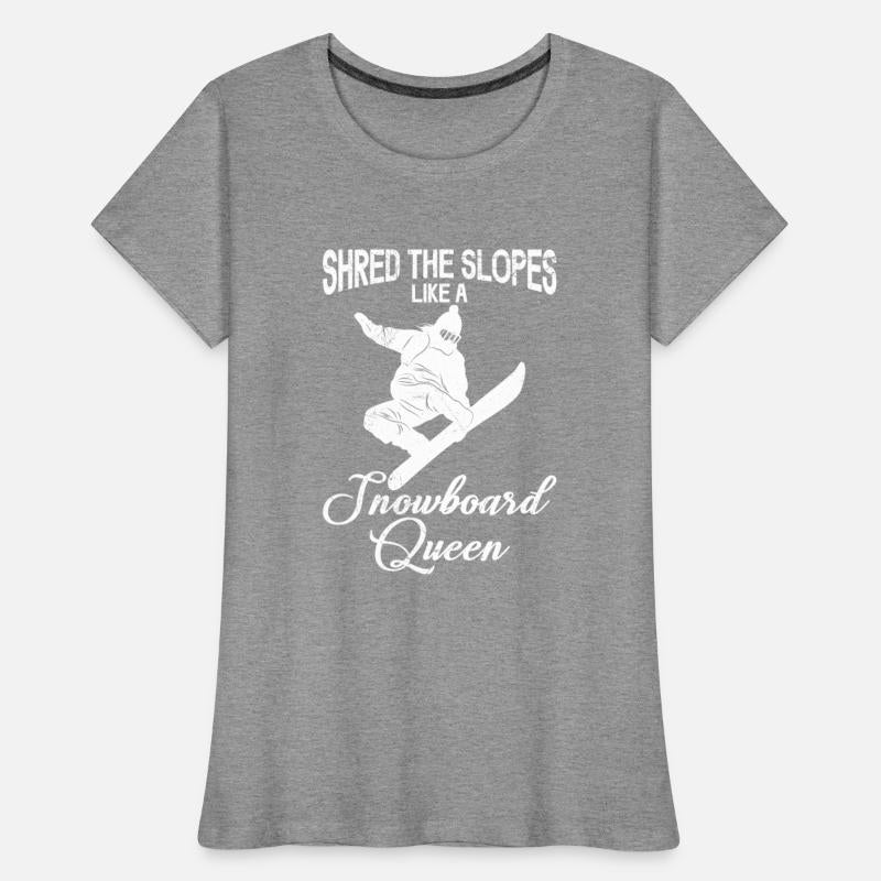 Snowboard Queen Snowboard Shirt Women Snow Slope