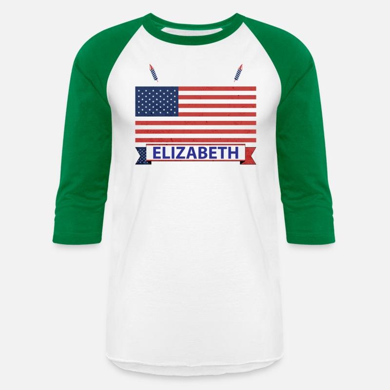 Team Elizabeth USA American Flag Stripe