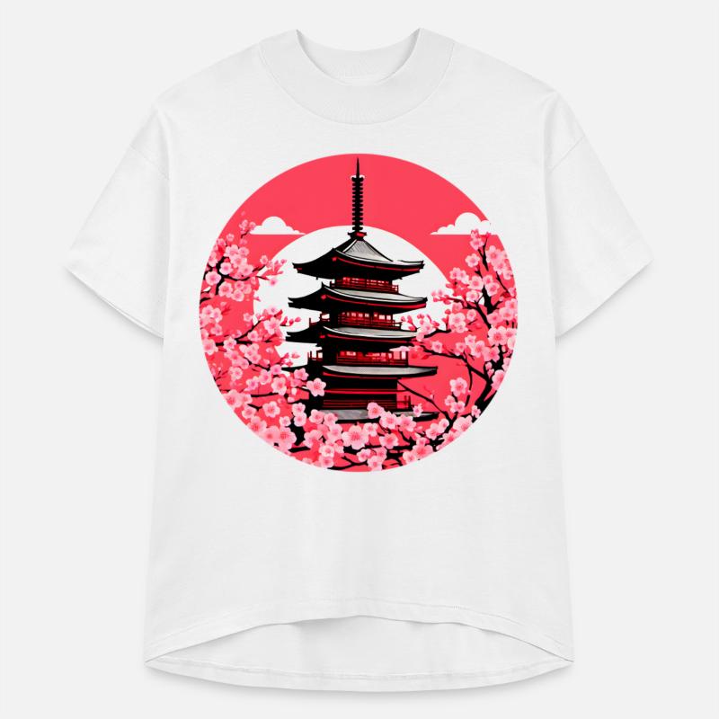 Temple Cherry Blossom Tokyo Travel