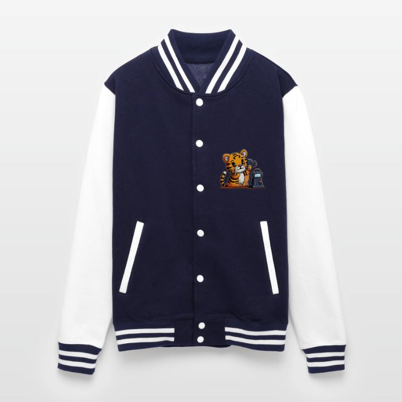 Tiger on the phone calling