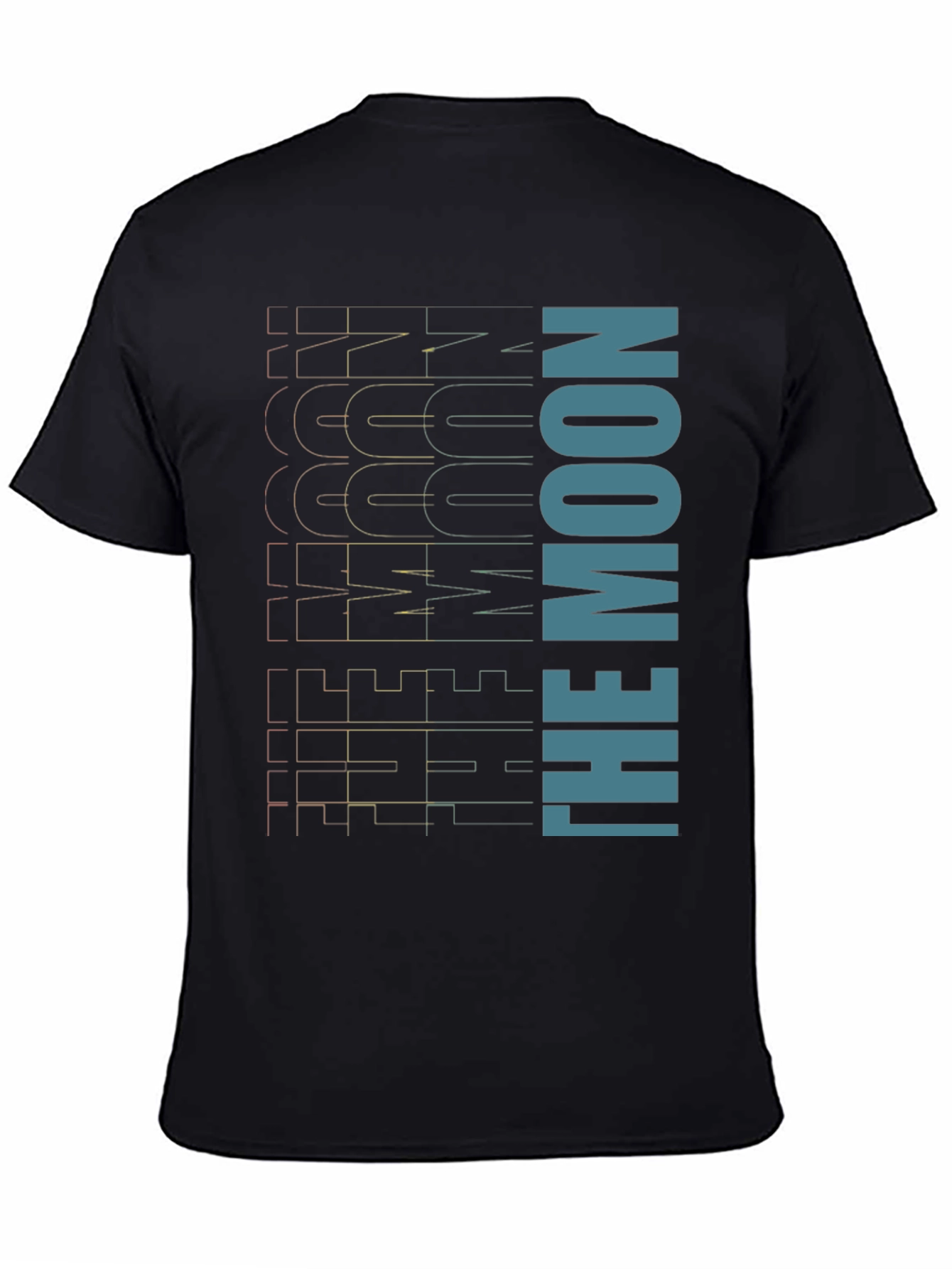 Modern Graphic Tee: Reach for the Moon