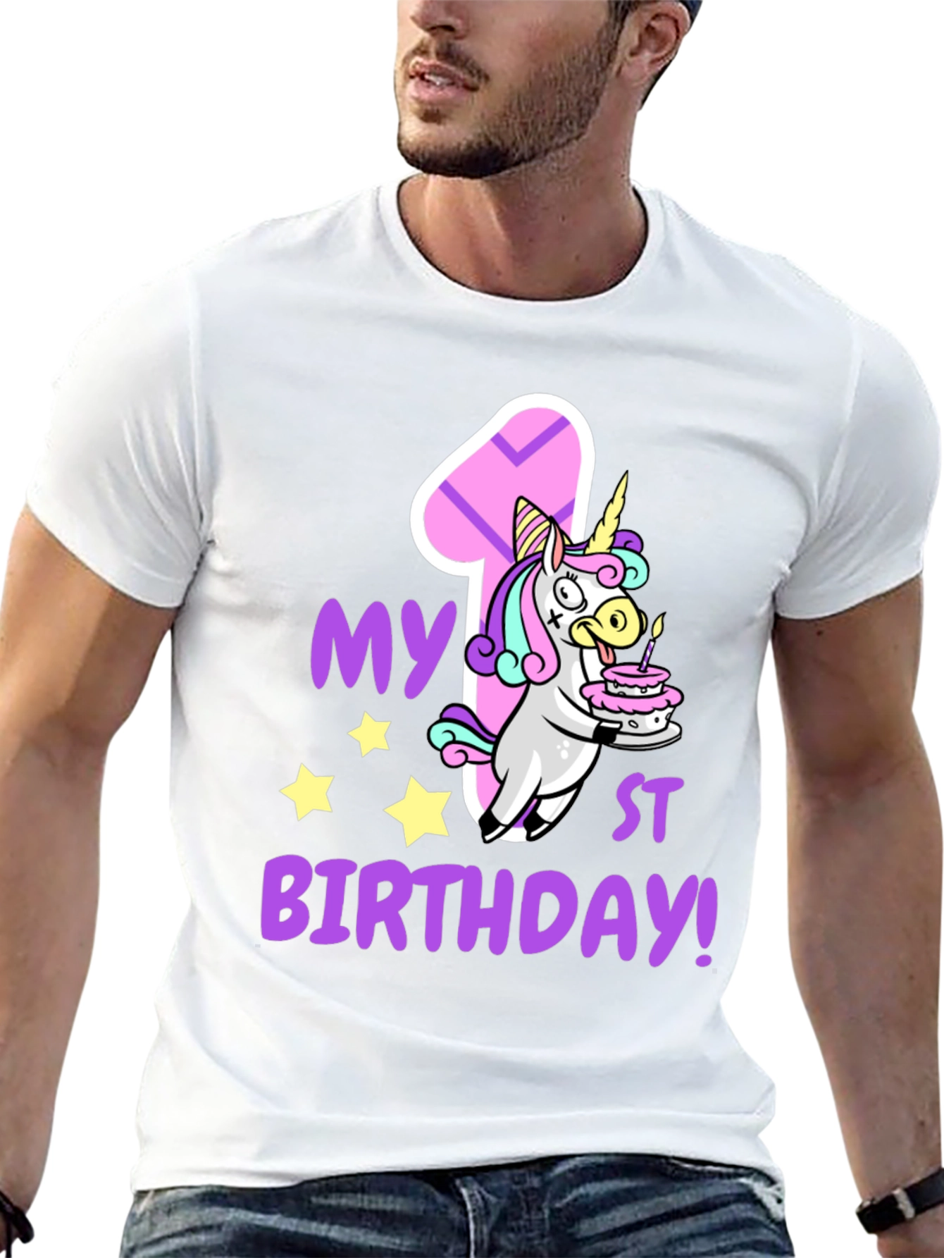 My First Birthday Unicorn T-Shirt