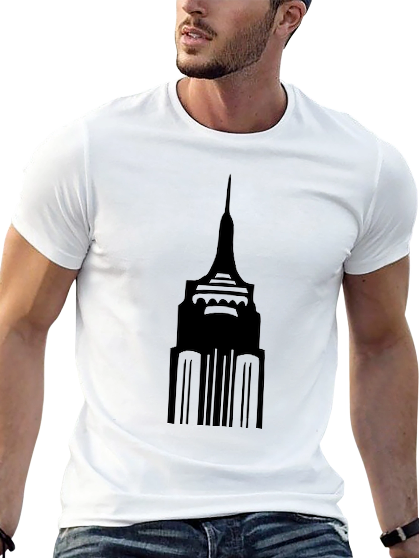 Empire State Building Graphic T-Shirt