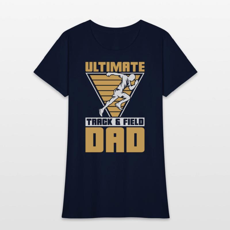 Ultimate Track & Field Dad Sprinting Athletic Race