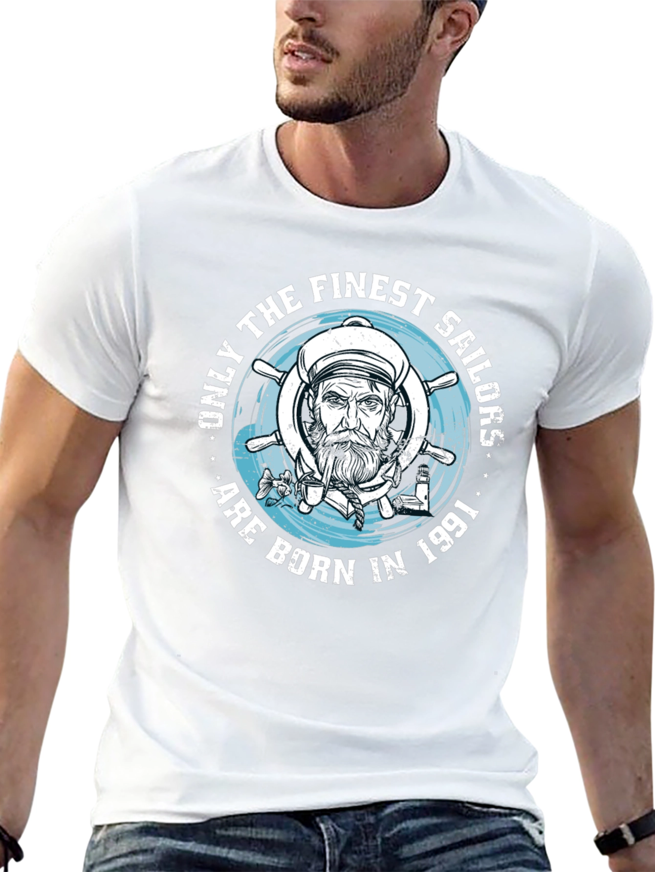 Finest Sailors Born in 1991 T-Shirt