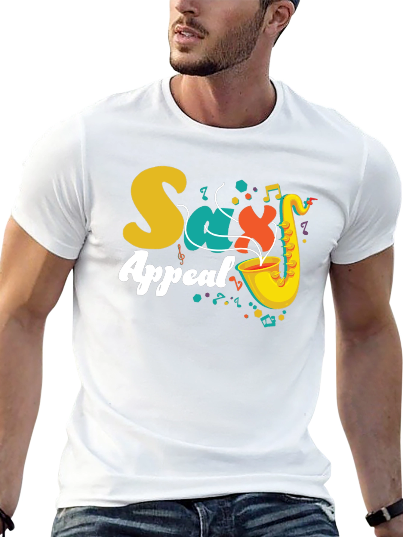 Sax Appeal Graphic T-Shirt - Mens