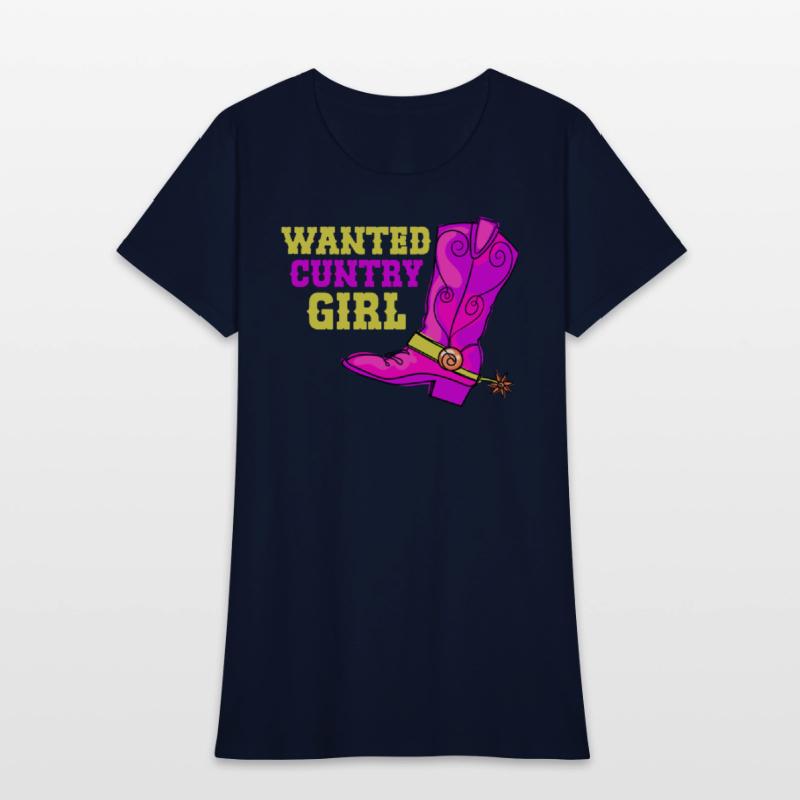 Wanted Country Music Girl