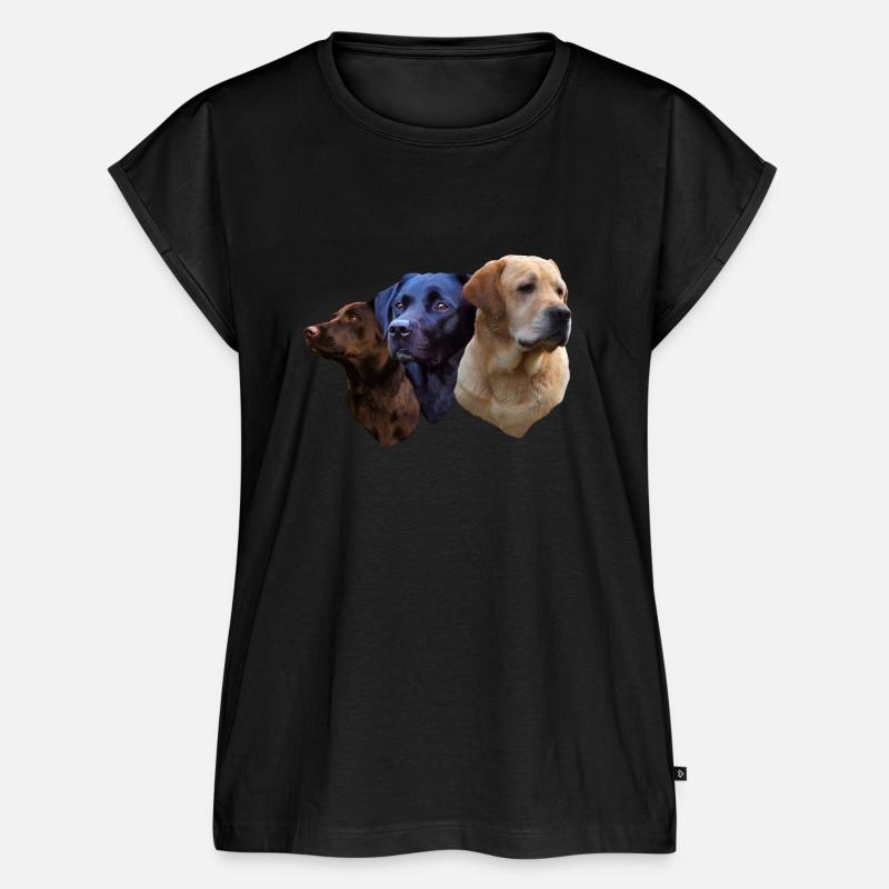 WOMENS LABRADORS T SHIRT AND THREE LABRADORS