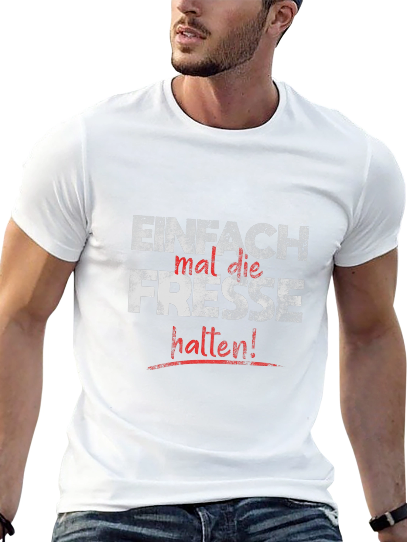 Einfach Fresse Halten Graphic T-Shirt