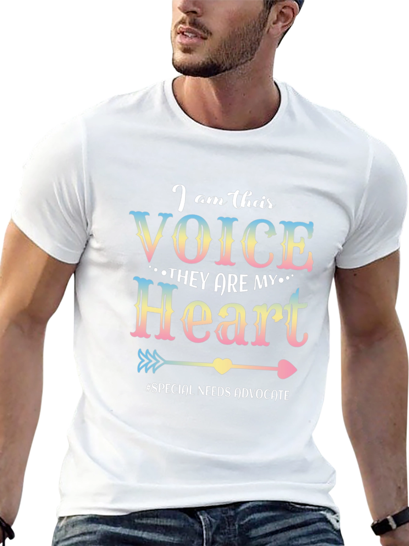 I Am Their Voice Autism Awareness T-Shirt