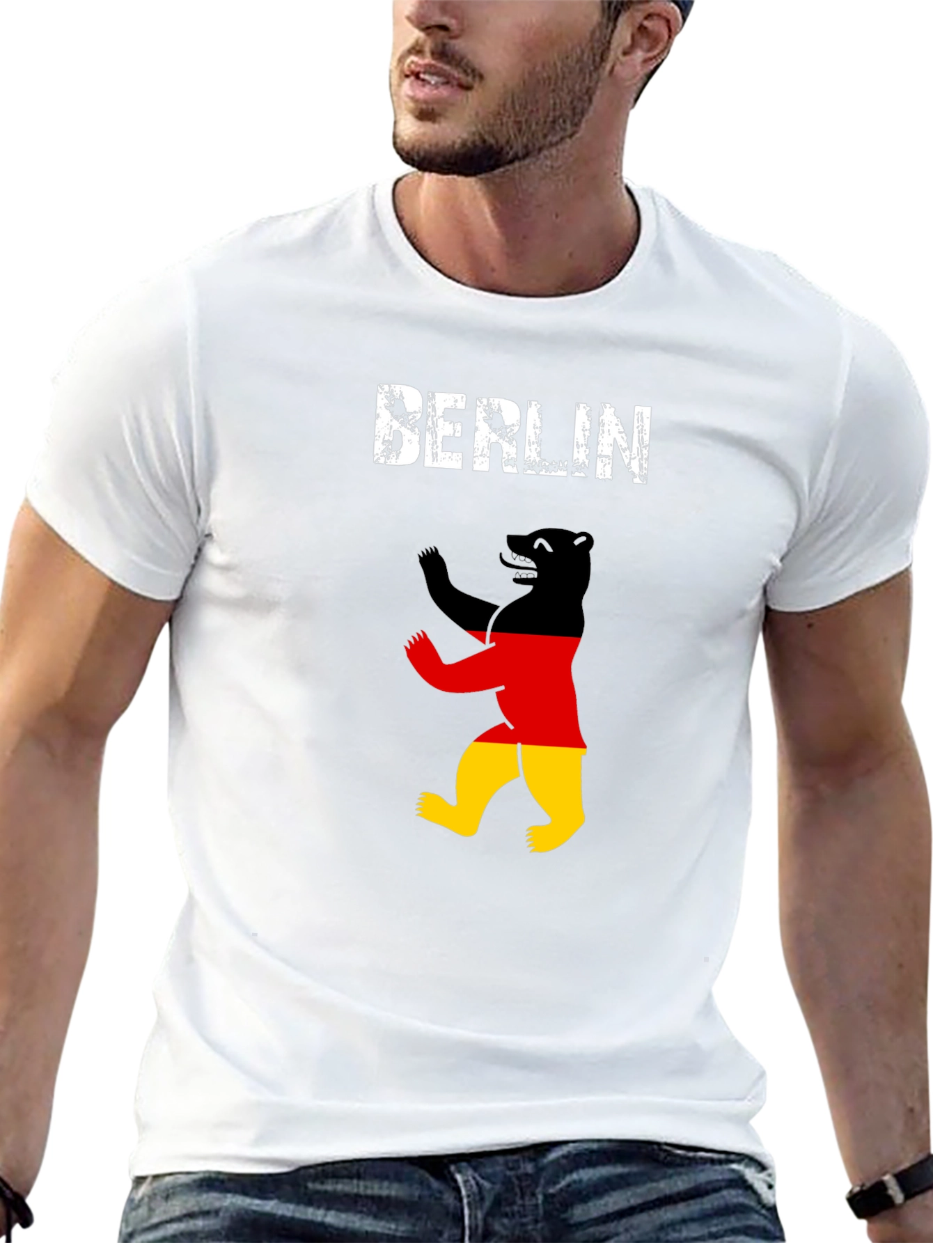 Berlin Bear German Flag T-Shirt