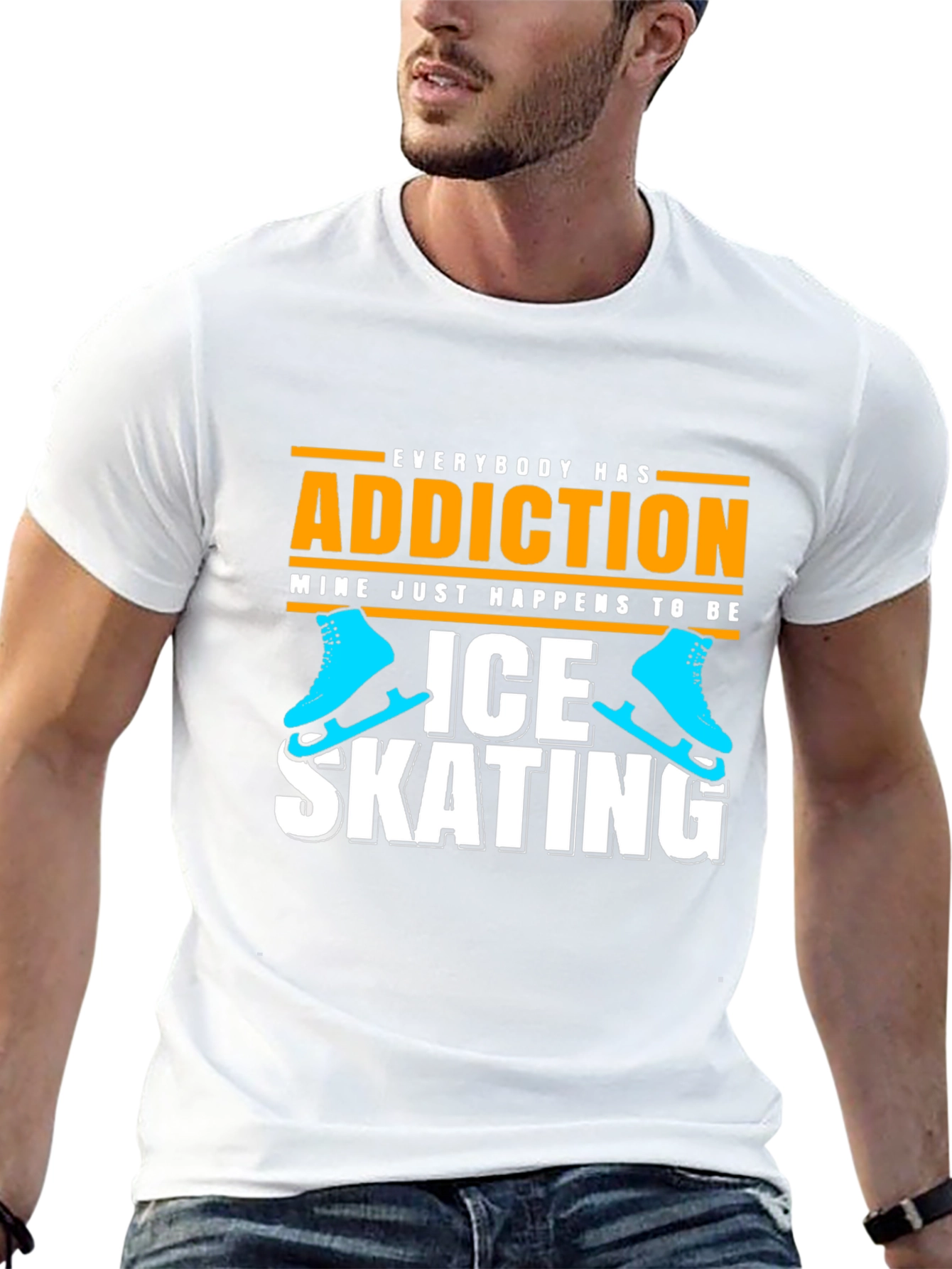 Ice Skating Addiction Tee