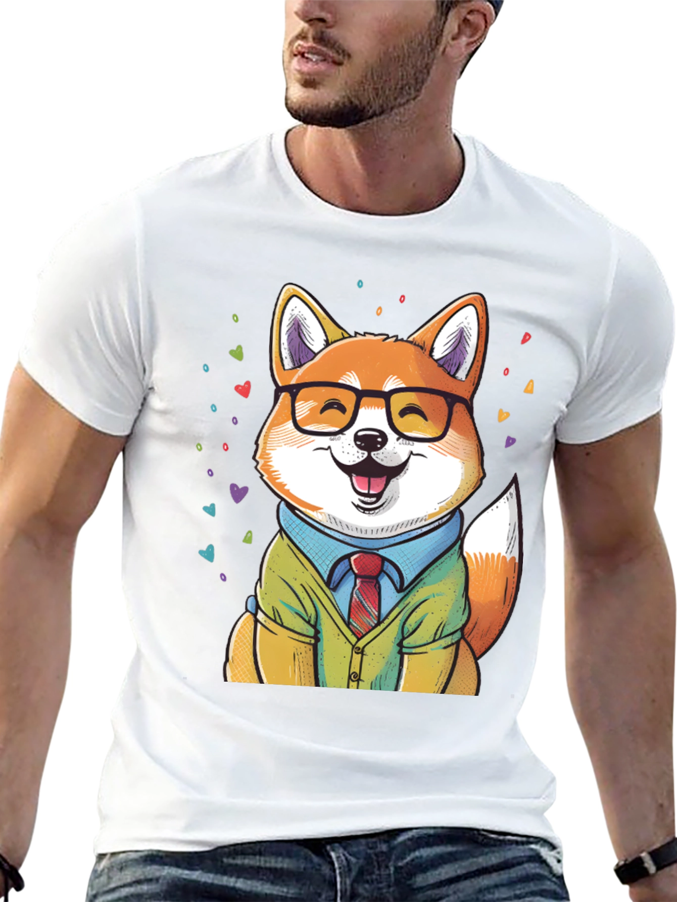 Shiba Inu Office Style T-Shirt