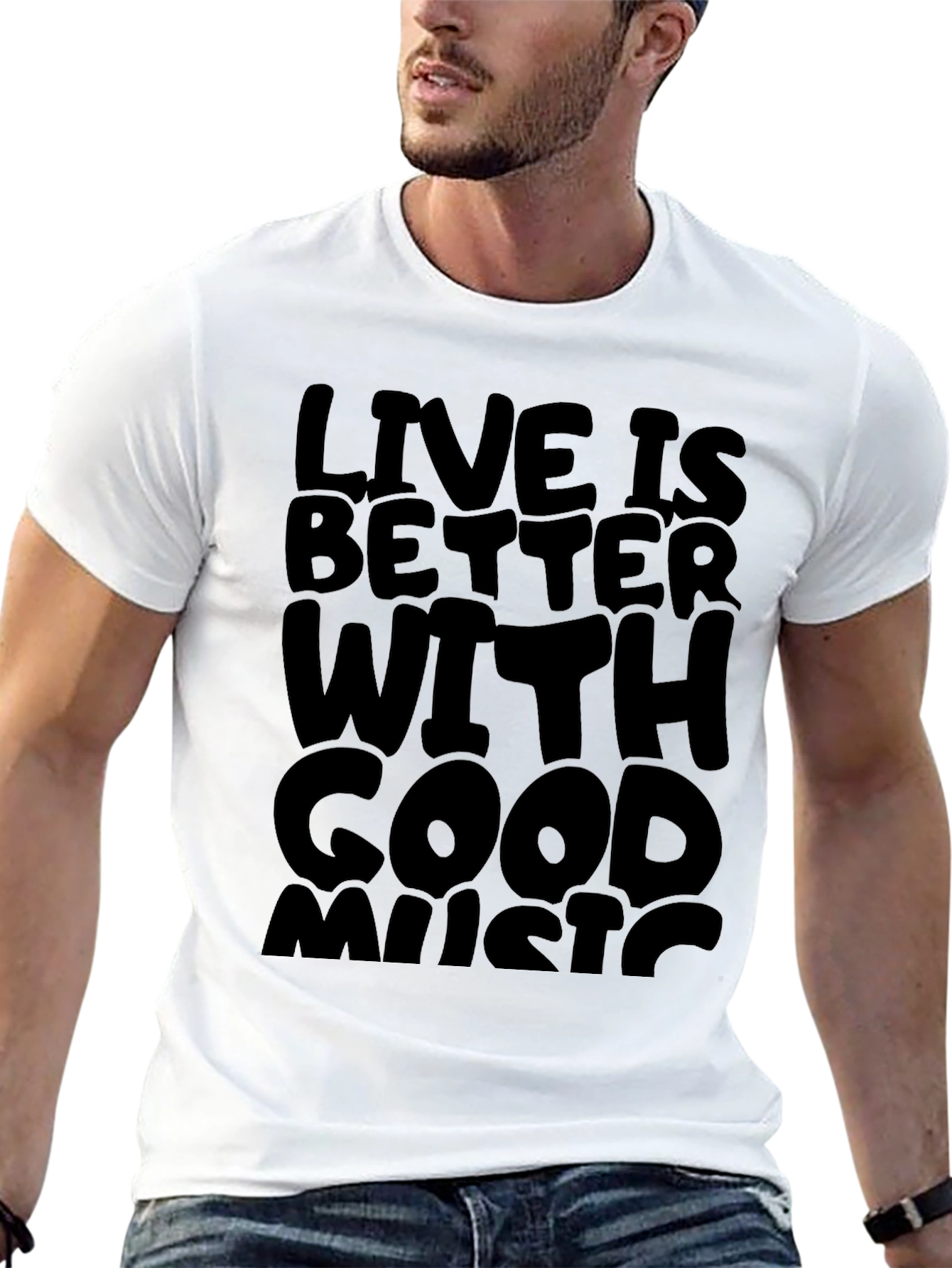 Live Is Better With Good Music - Graphic Tee