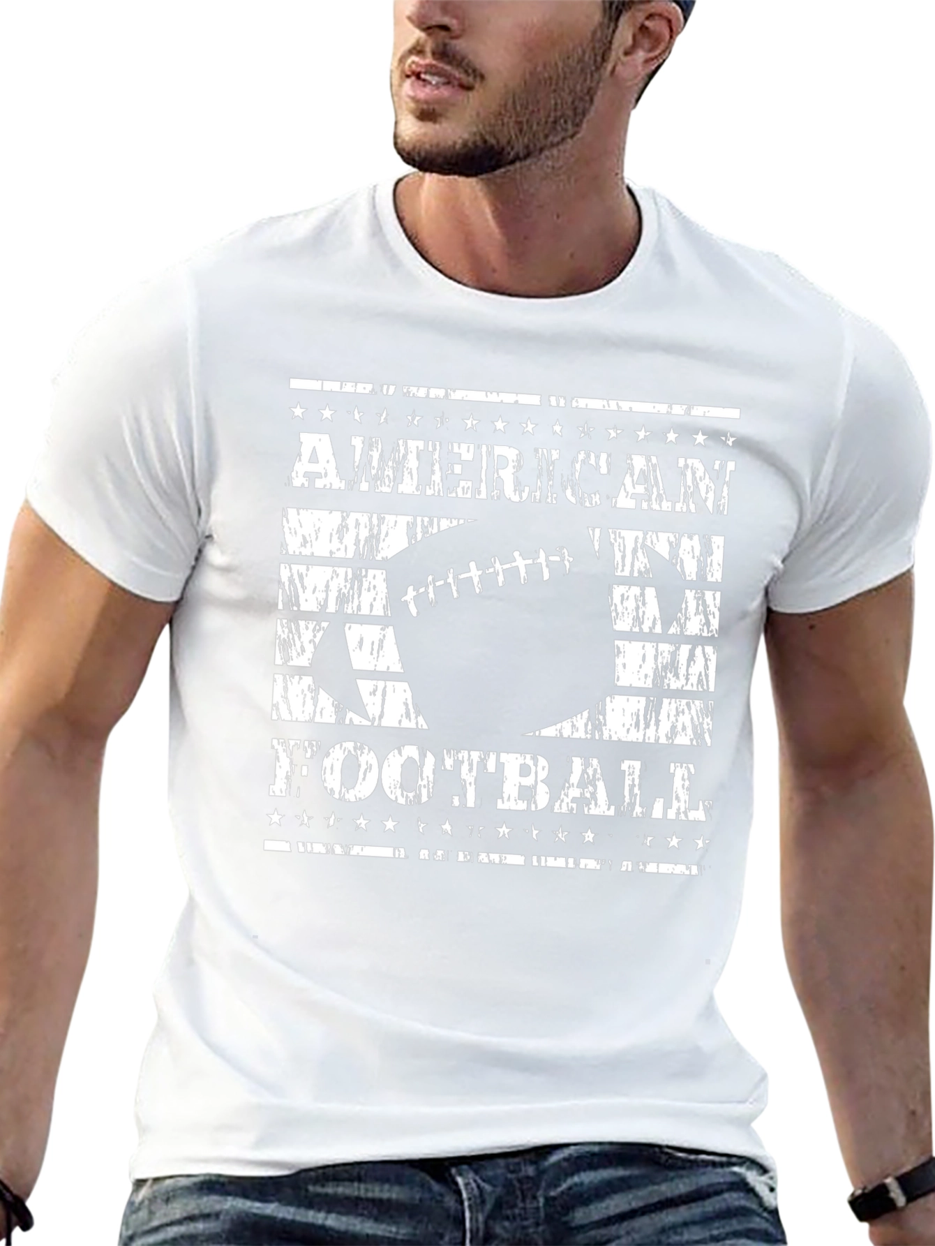 American Football Graphic Tee
