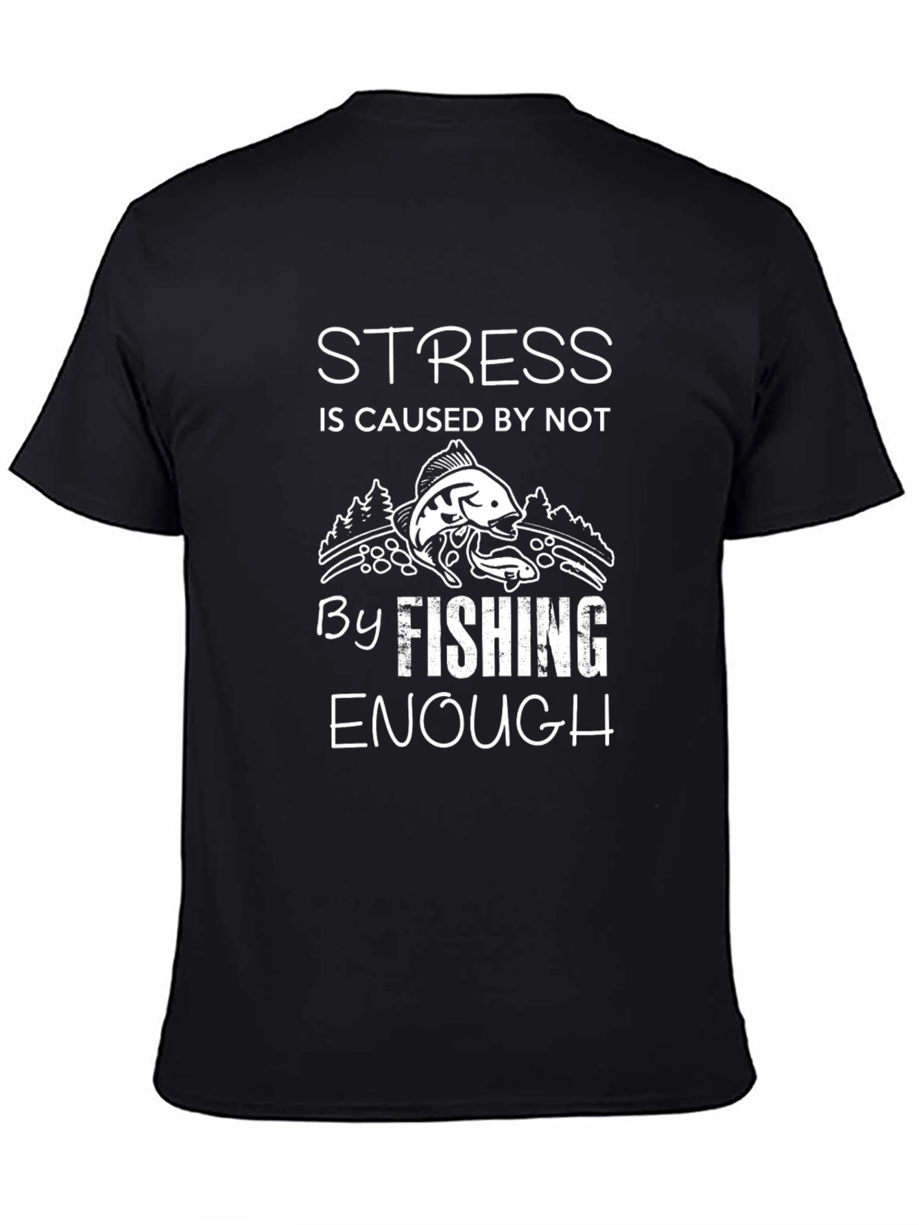 Funny Fishing T-Shirt - Stress Relief Angler Tee