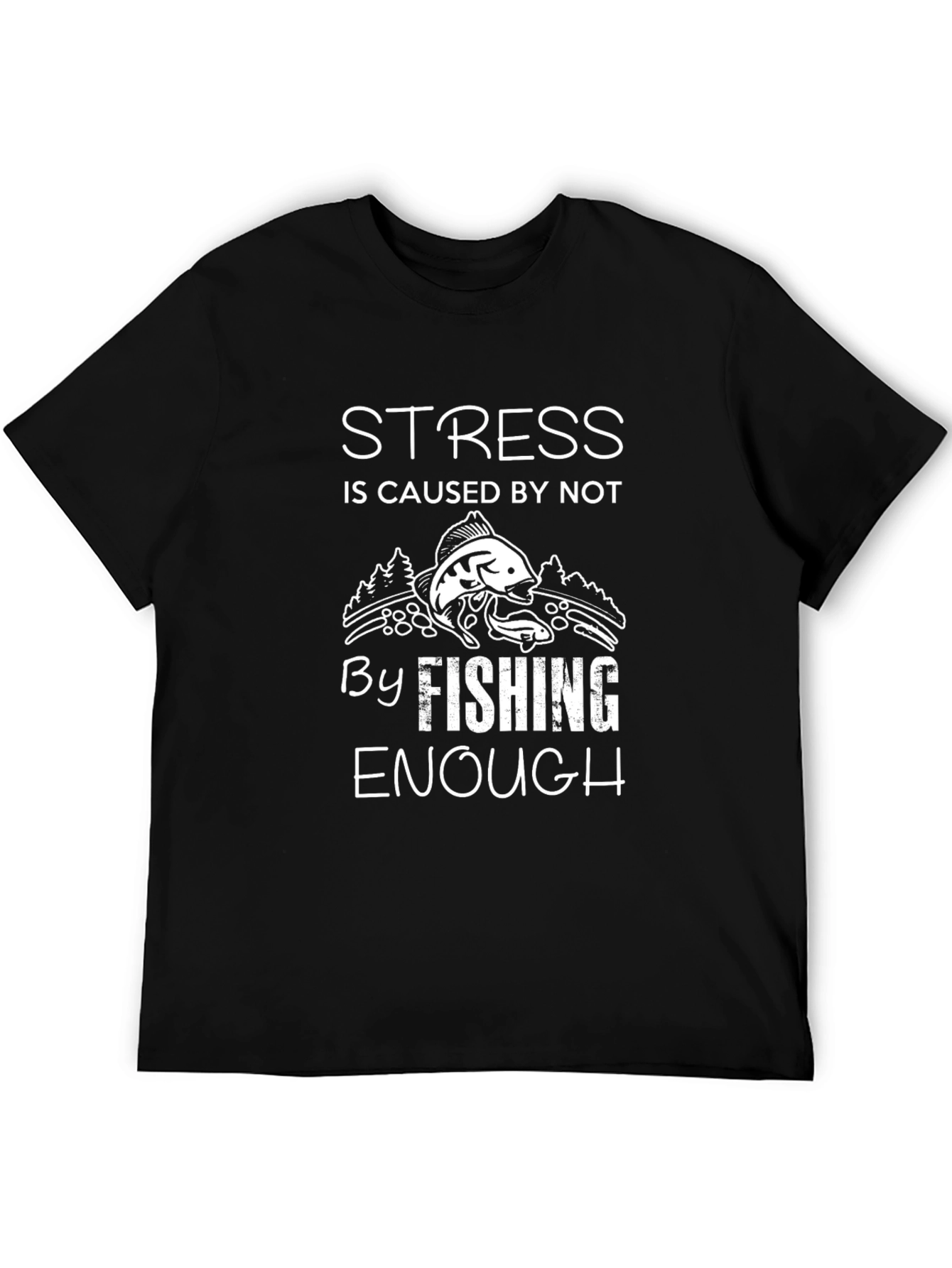 Funny Fishing T-Shirt - Stress Relief Angler Tee