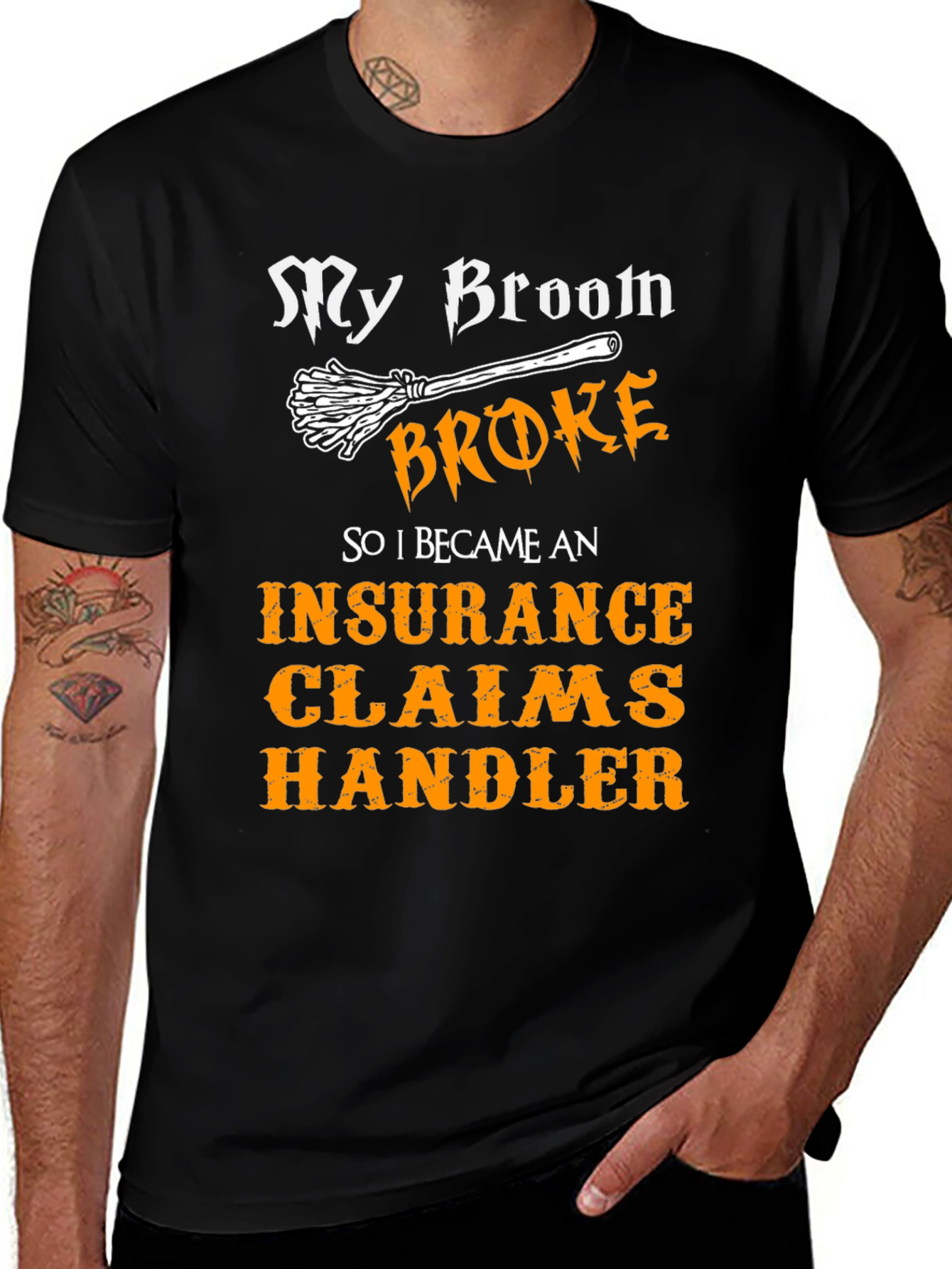 Insurance Claims Handler Funny T-Shirt