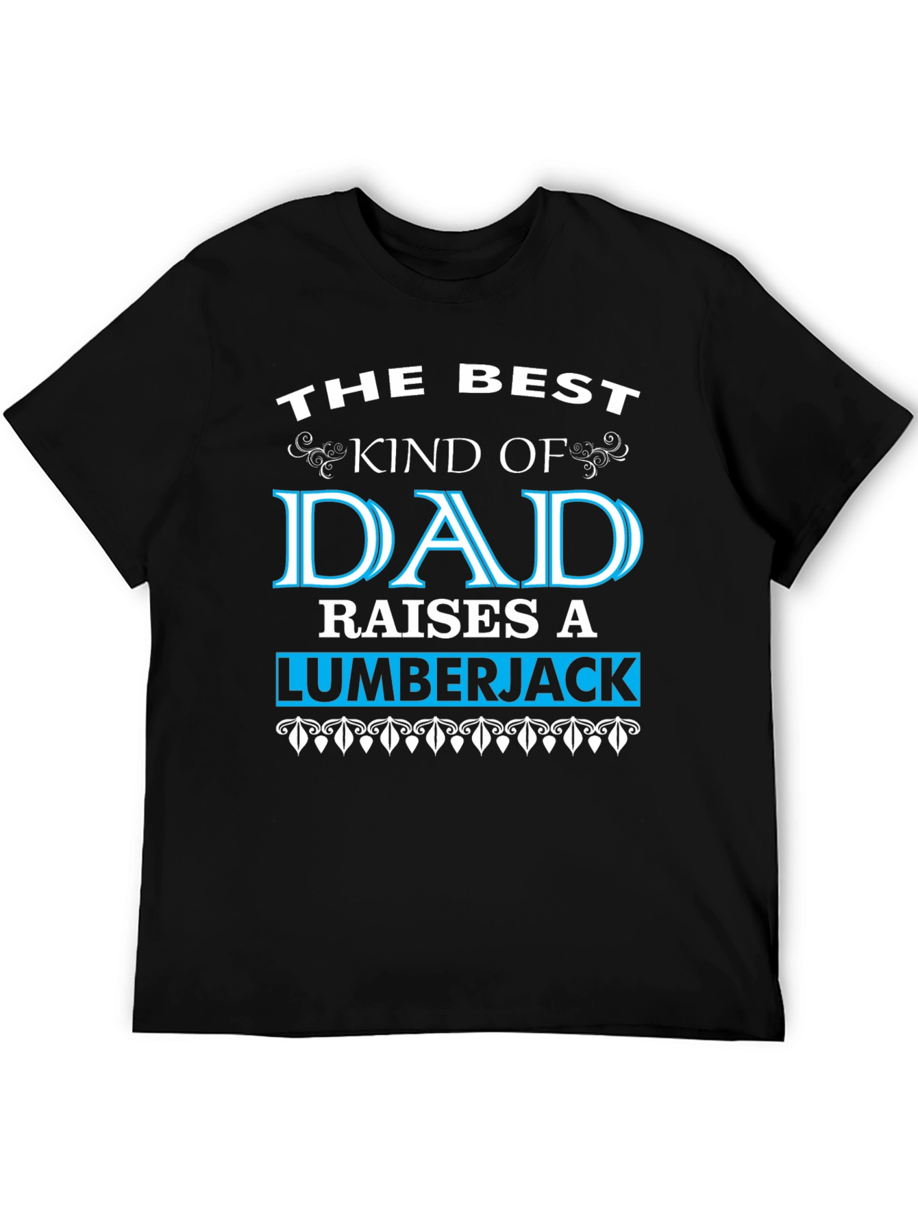 Best Kind of Dad Lumberjack Graphic T-Shirt