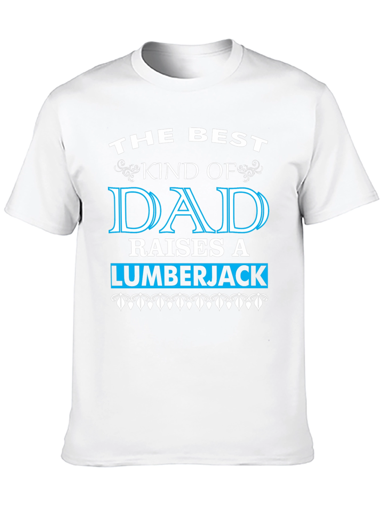 Best Kind of Dad Lumberjack Graphic T-Shirt